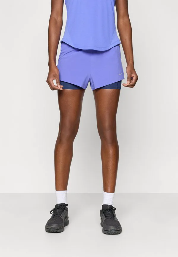 Шорты swift 2-в-1 Nike Performance, Sapphire/Midnight Navy/Reflective Silver-Coloured