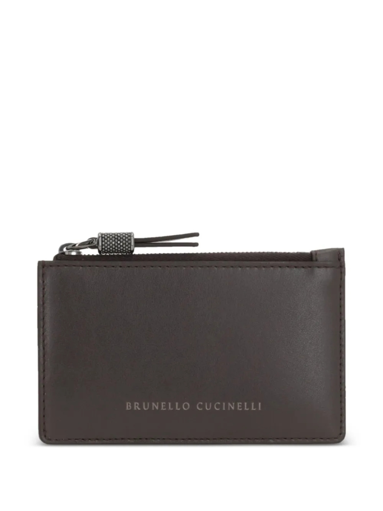 

Визитница с логотипом Brunello Cucinelli, коричневый