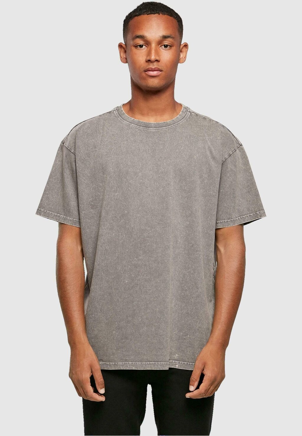 

Футболка с принтом K HOPE ACID WASHED Merchcode, серый