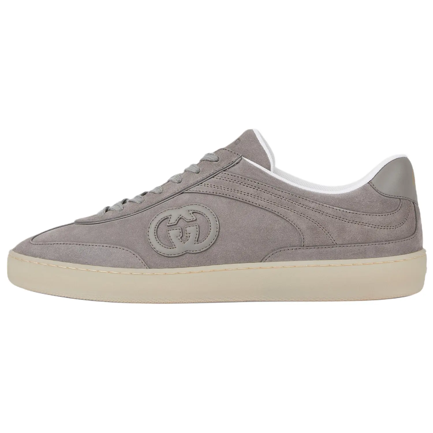 

Низкие кроссовки для скейтбординга G75, мужские, серые GUCCI, Gray