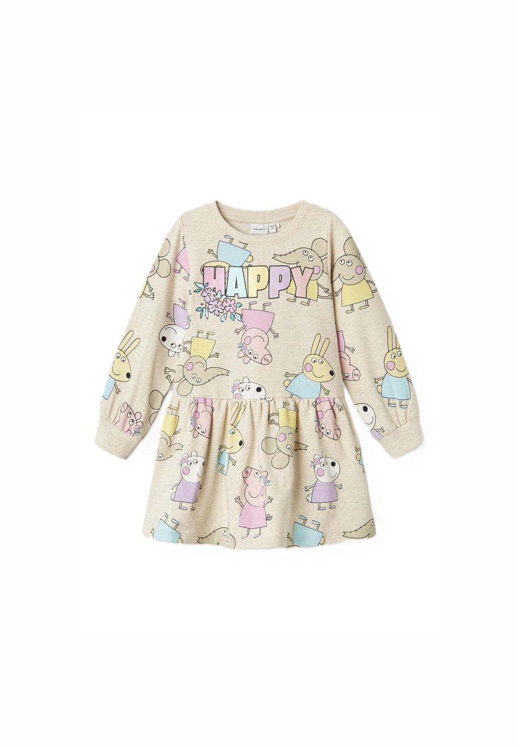 

Повседневное платье NMFFIRA PEPPA Name it, бежевый
