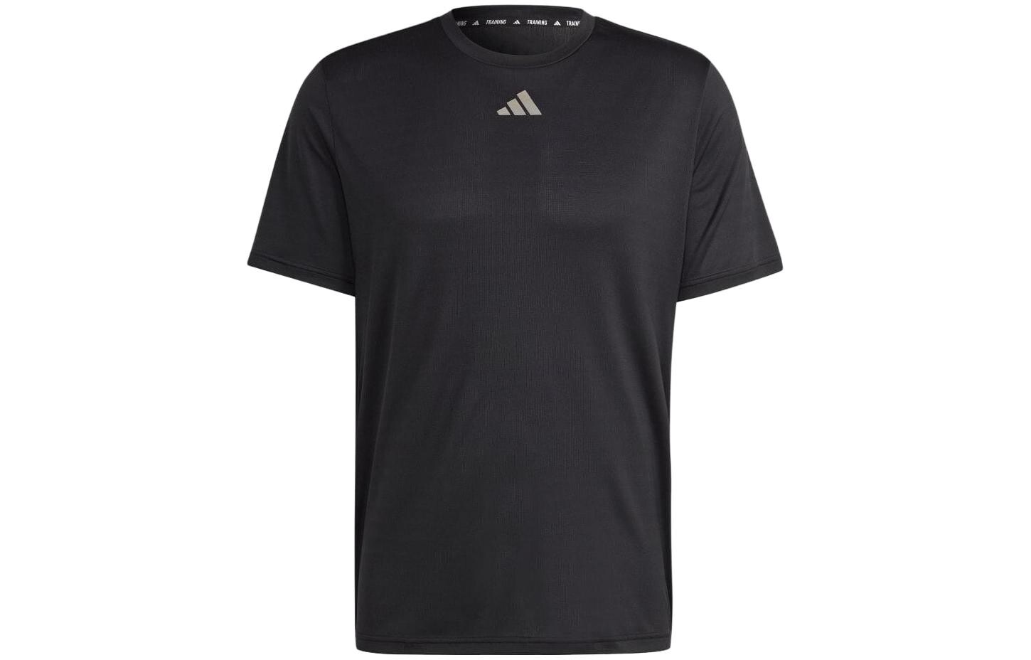 

Футболка унисекс черная Adidas, черный