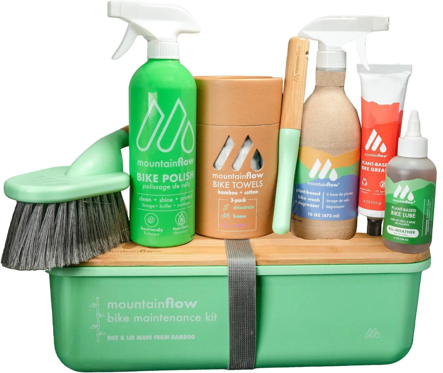 

Набор для обслуживания велосипеда mountainFLOW eco-wax, None