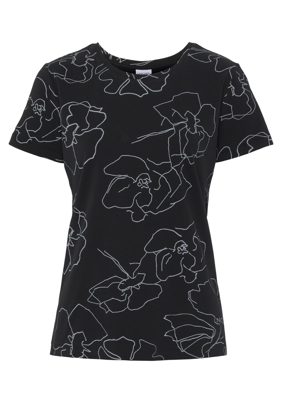 

Футболка LASCANA Shirt, черный