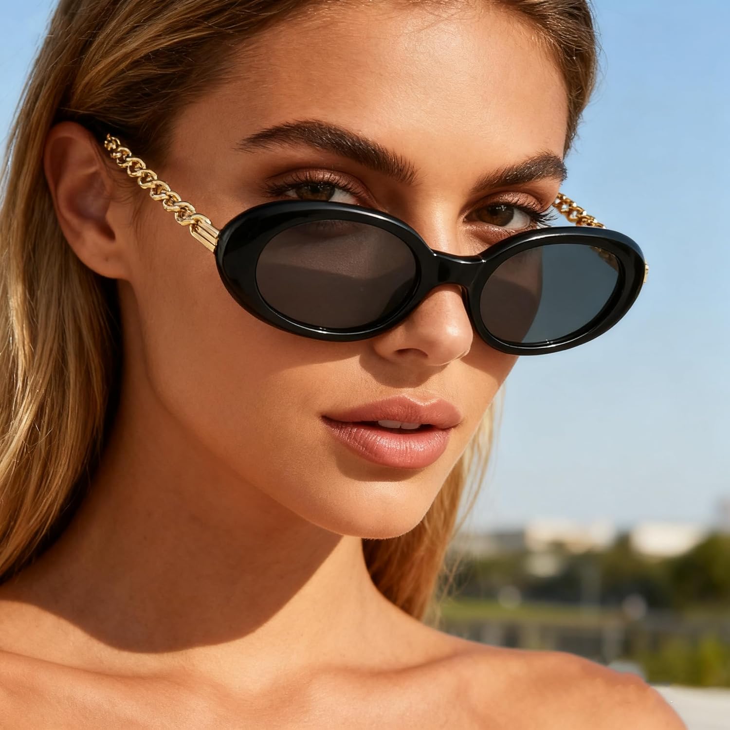 

Солнцезащитные очки Bullabulling в стиле ретро, ​​маленькие овальные, для женщин и мужчин, модные дизайнерские солнцезащитные очки 90-х, классические, с защитой от УФ-излучения UV400, C4