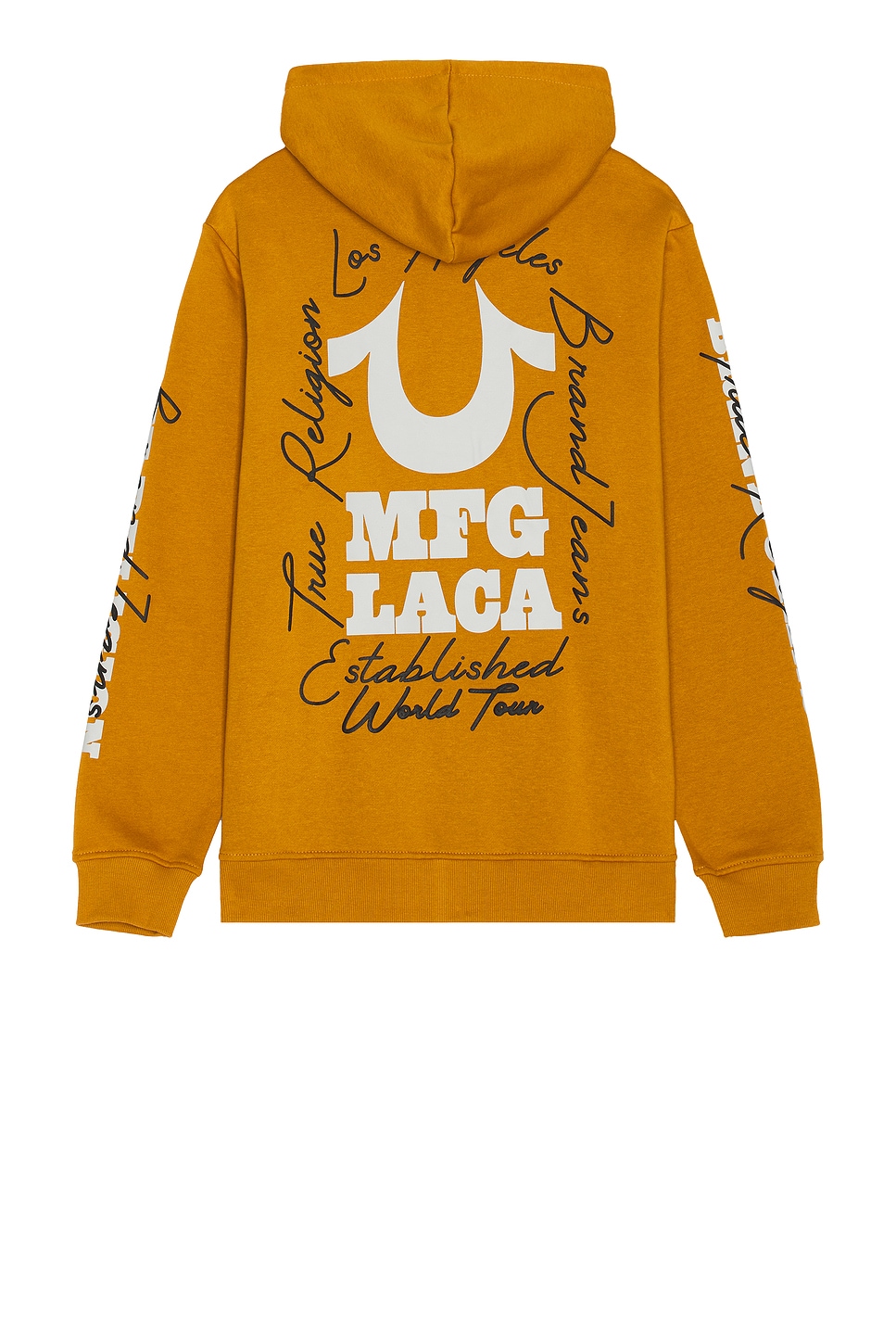 

Распушенная толстовка с молнией True Religion, buckthorn