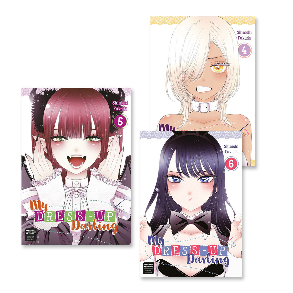 

Манга My Dress-Up Darling Manga (4-6) Bundle