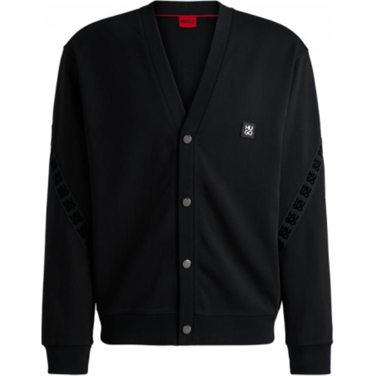 

Футболка худи мужская черная FW24 HUGO BOSS