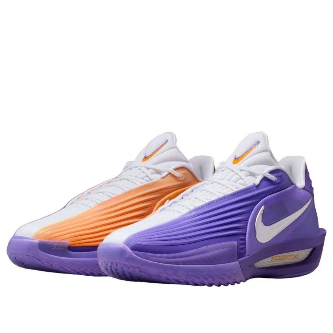 Кроссовки Nike GT Cut 3 Turbo 'Violet Haze Total Orange', фиолетовый — фото 3