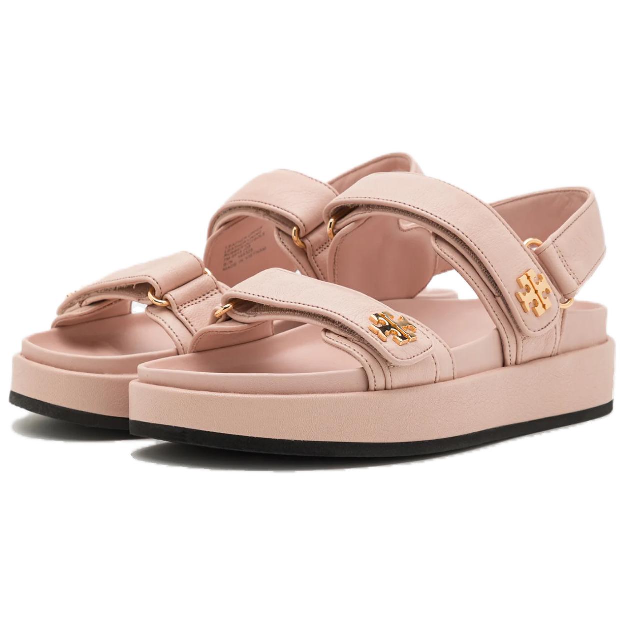 Кира Спортивные Сандалии TORY BURCH, Светло-розовый — фото 2