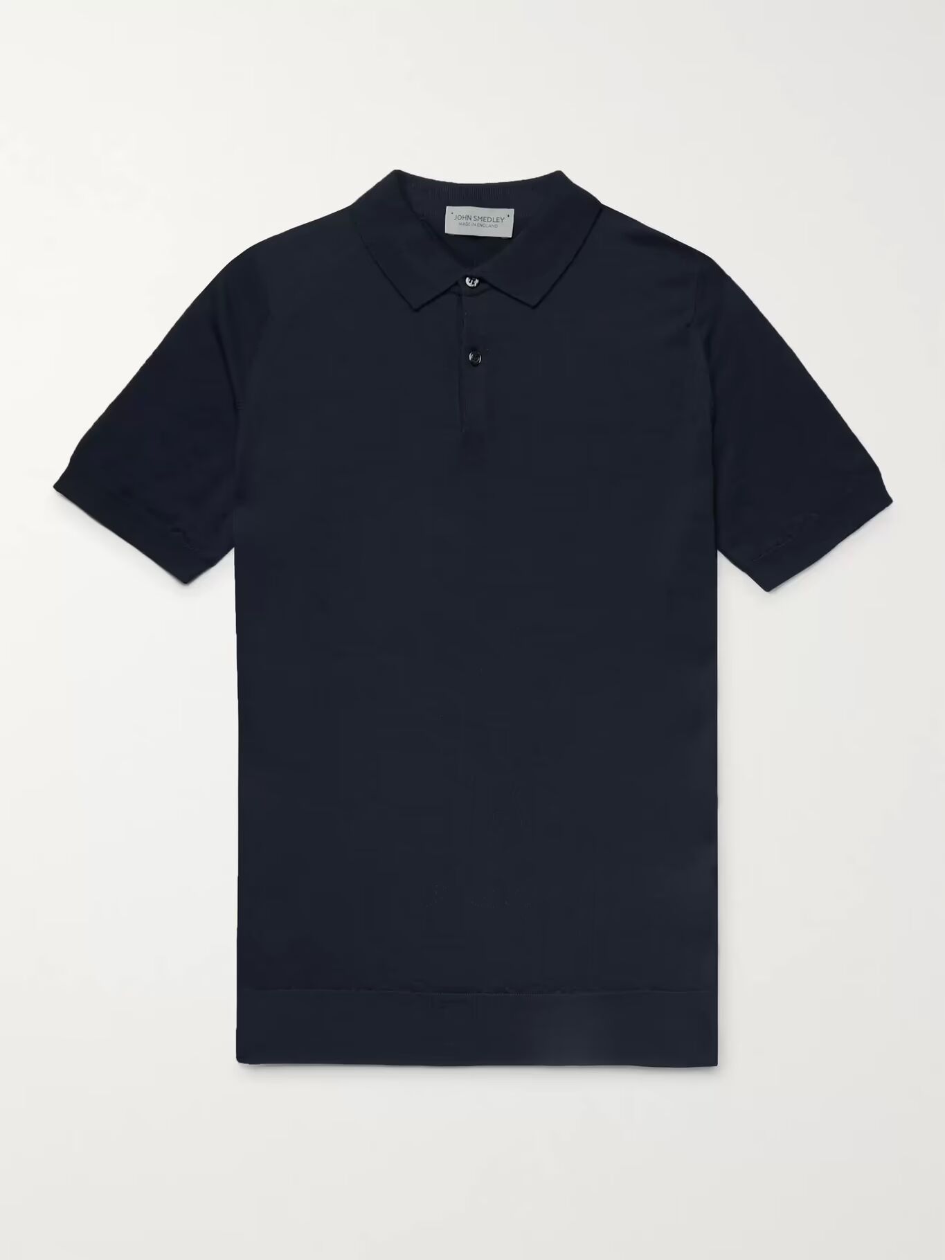 

Рубашка поло Payton Slim-Fit из шерсти JOHN SMEDLEY, цвет Midnight blue