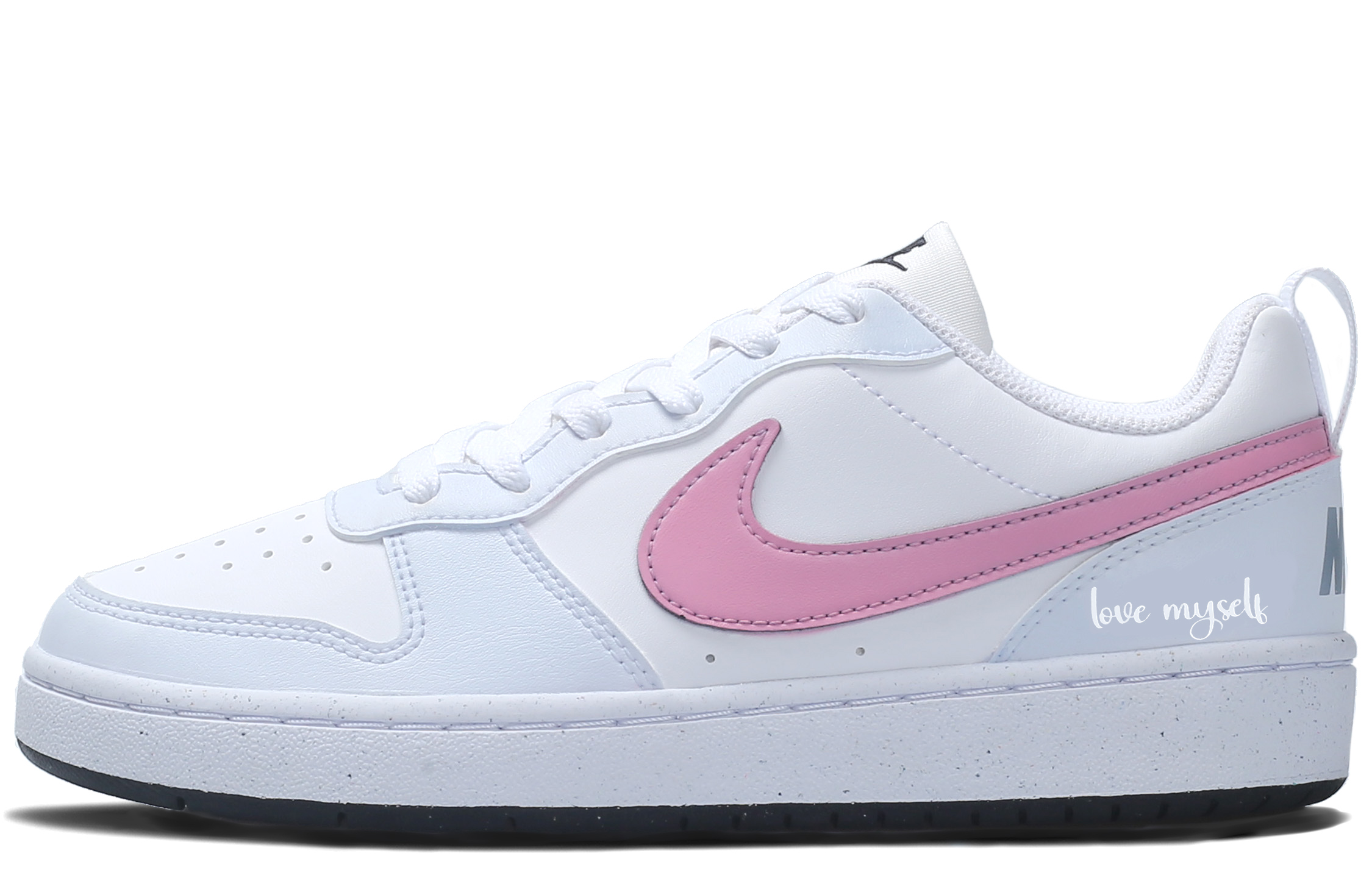 

Детские скейтерские кроссовки Court Borough для младших школьников Nike, розовый