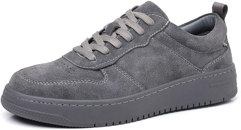 

Повседневные замшевые кроссовки CONSON-KS на платформе, доступны в коричневом и сером цветах