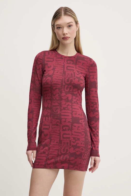 

Платье Guess Originals, красный