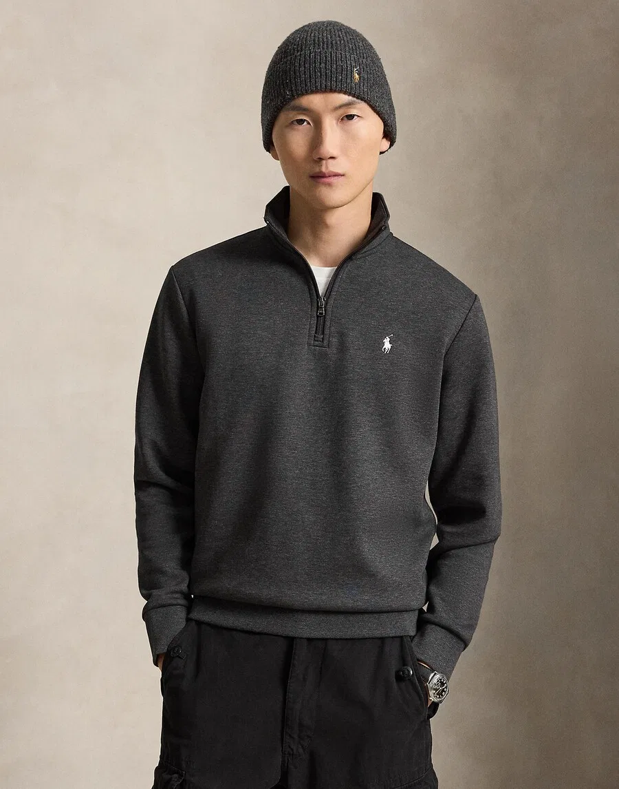 Толстовка Polo Ralph Lauren в серо-пятнистом цвете — фото 2
