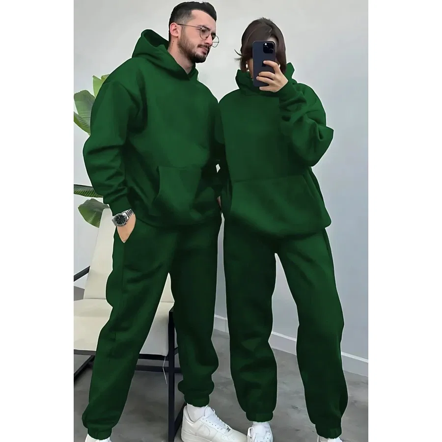 Комплект спортивный oversize с капюшоном, Бежевый Yakamel