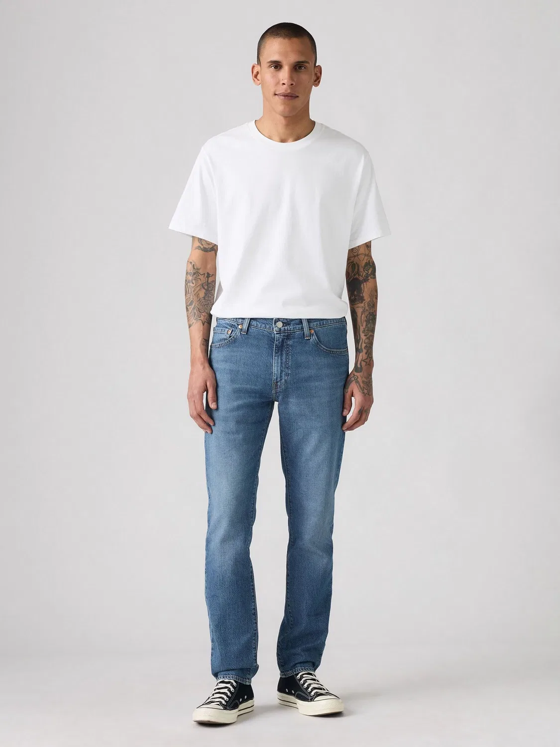 Джинсы Slim 511 Levi's, Light Blue Denim — фото 2