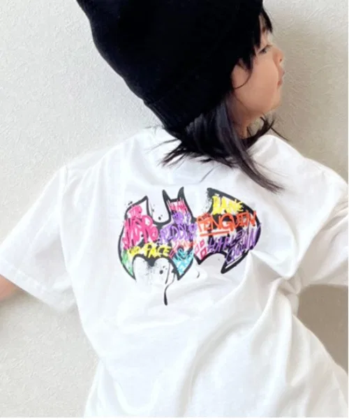 Детская футболка с принтом BATMAN Oversize FUNALIVE, Off White