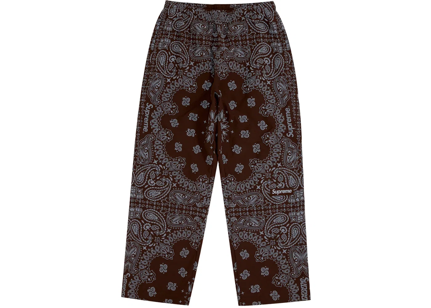 Мужские брюки с принтом Pant Supreme, Brown — фото 3