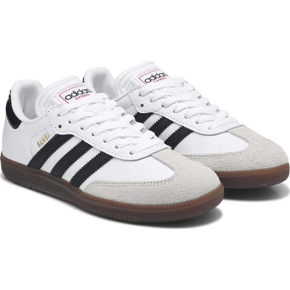 Детские кроссовки для игры в футбол в помещении Adidas, White/Black