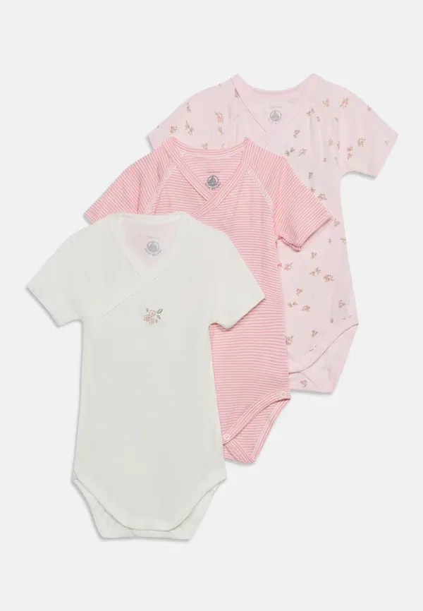 Комплект из 3 предметов, хлопок, glaustinuke Petit Bateau, Pink, розовый