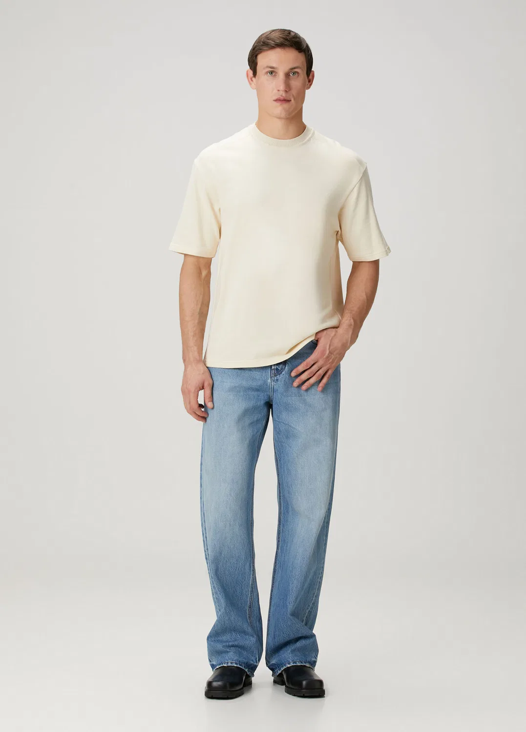 Джинсы прямые Jacquemus De-Nimes, blue
