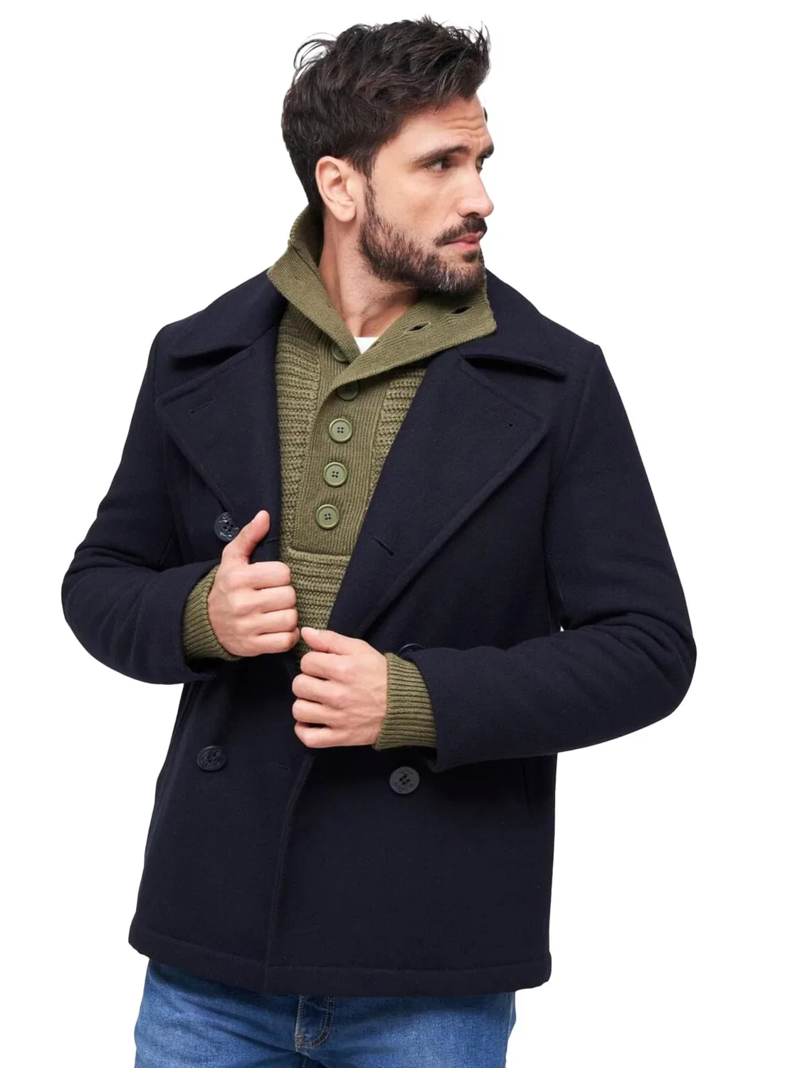 Мужское пальто Uniform Style Brandit, marine