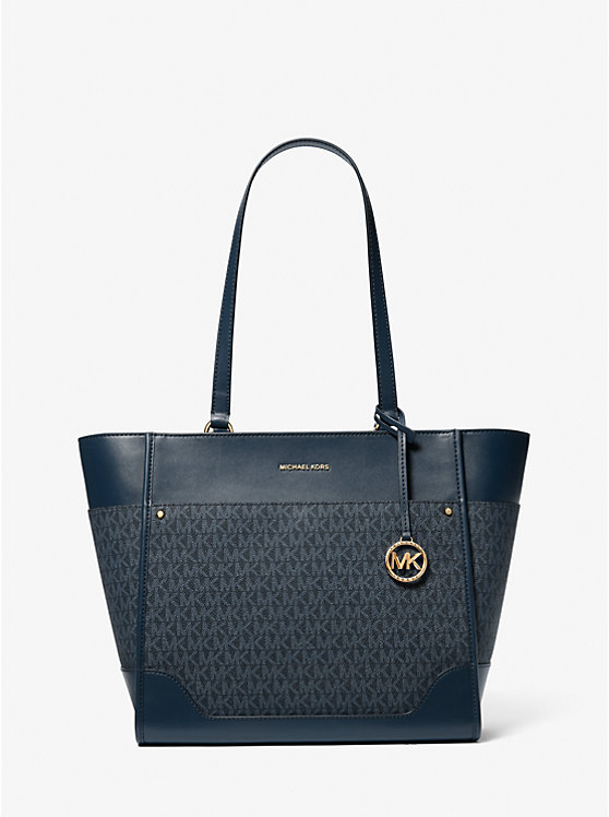 

Большая сумка-тоут с логотипом Harrison Michael Kors, мультиколор