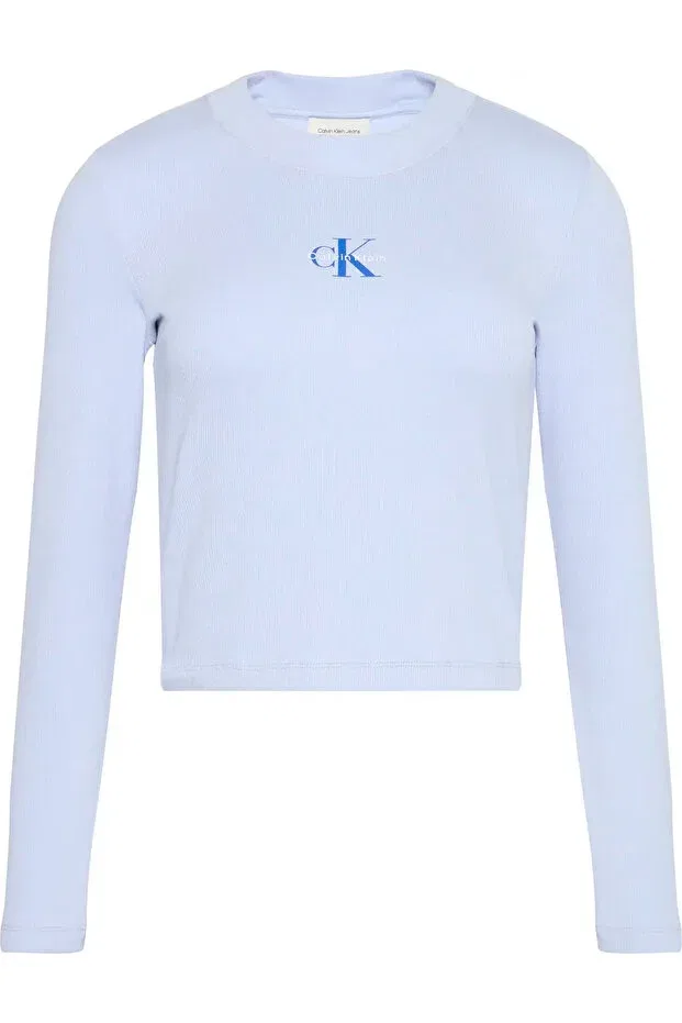 Женская футболка с длинным рукавом Calvin Klein, Blue