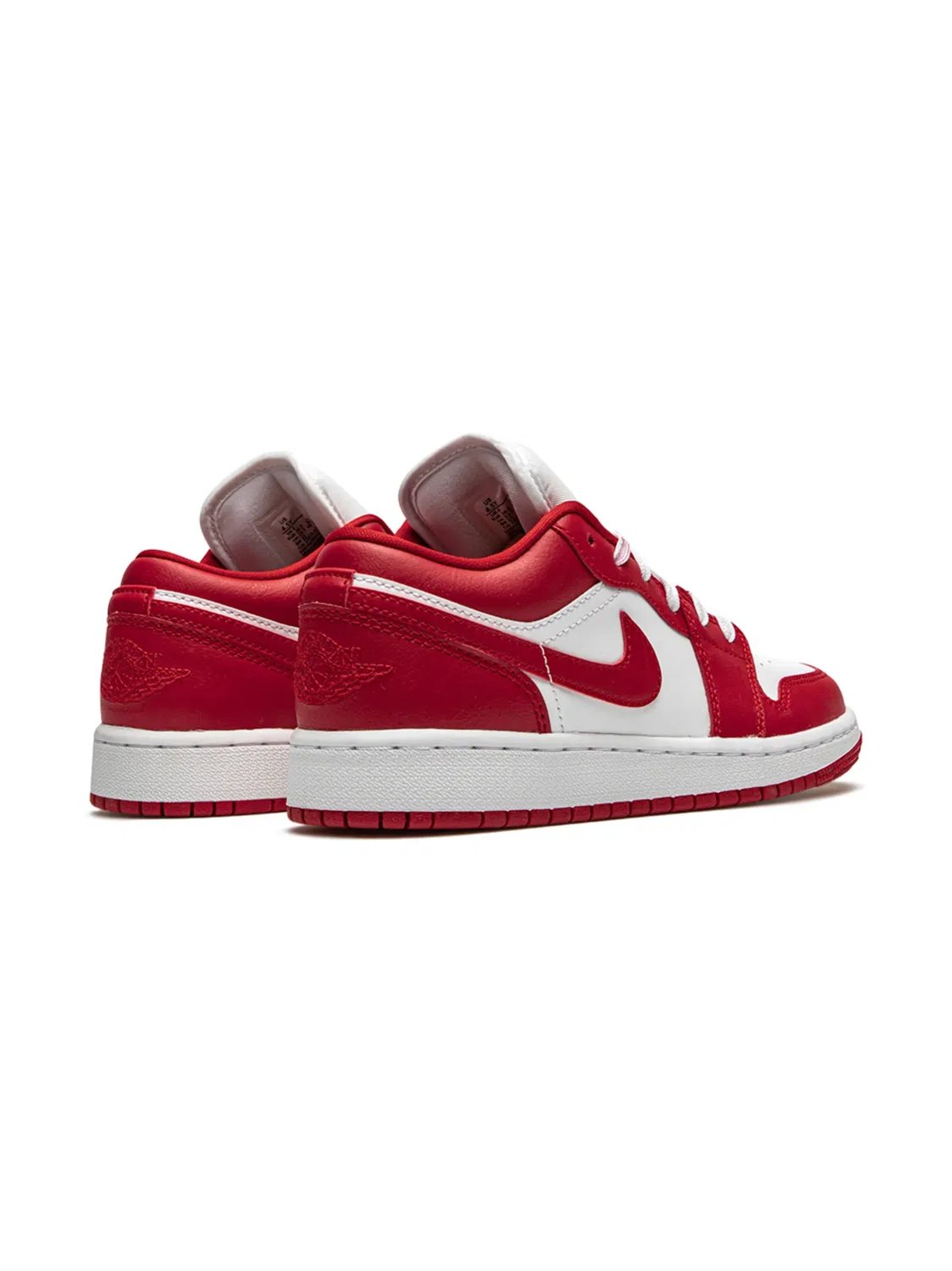 Кроссовки Air Jordan 1 Low Gym Red/White — фото 4