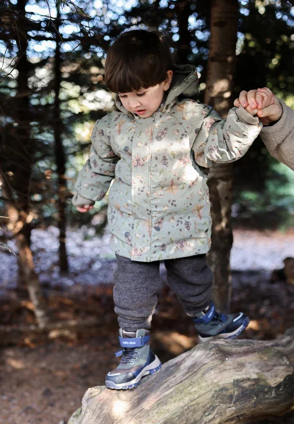 Сапоги зимние с защитой от холода Winter boot tex velcro unisex Mikk-line, Chocolate Chip, шоколадный — фото 2
