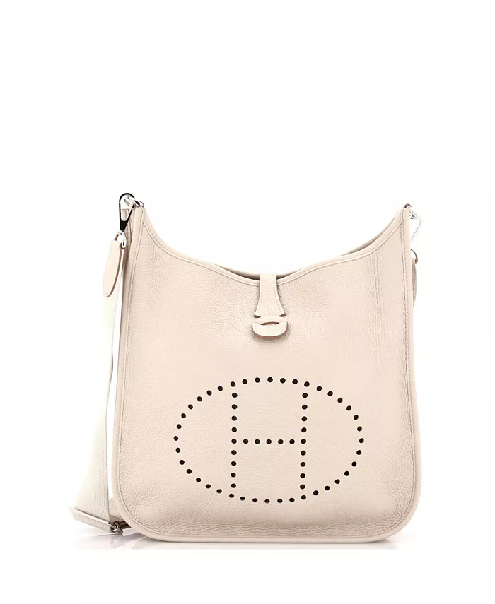

Сумка PM Evelyne Bag Gen III Clemence Pre-Owned HERMÉS, коричневый/бежевый