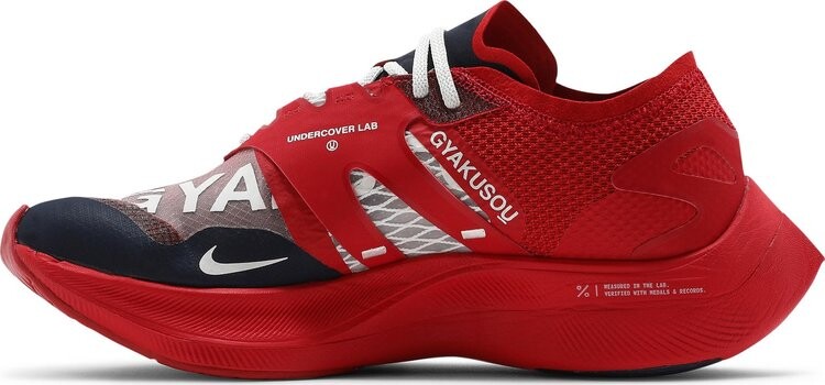 Кроссовки Nike Gyakusuo x ZoomX Vaporfly NEXT% 'University Red Blue', красный — фото 4
