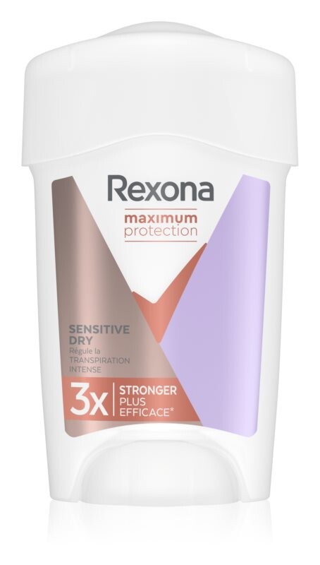 

Крем-антиперспирант против повышенной потливости Rexona Maximum Protection Sensitive Dry