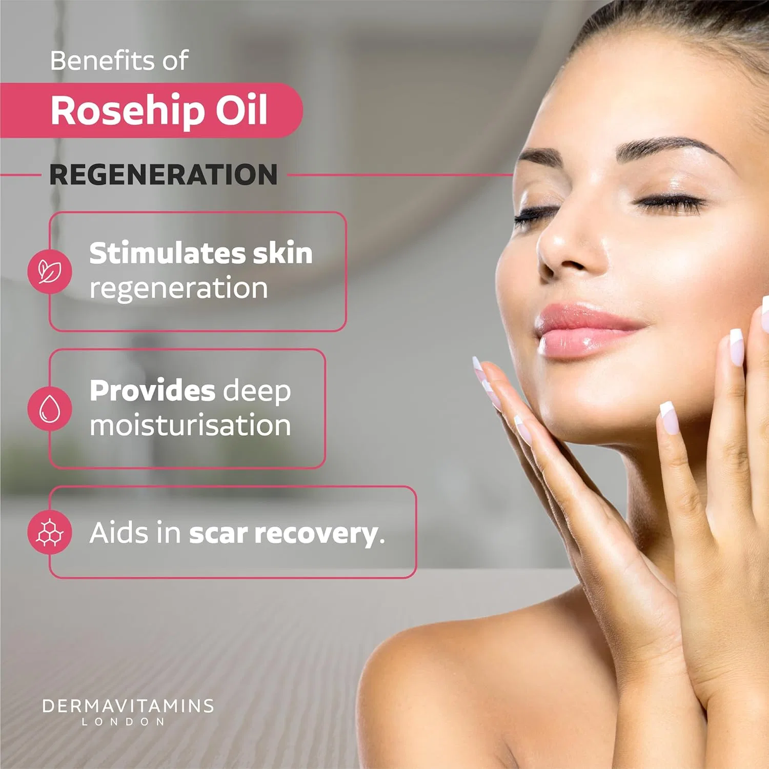 Масло розы Dermavitamins, 100 мл — фото 2