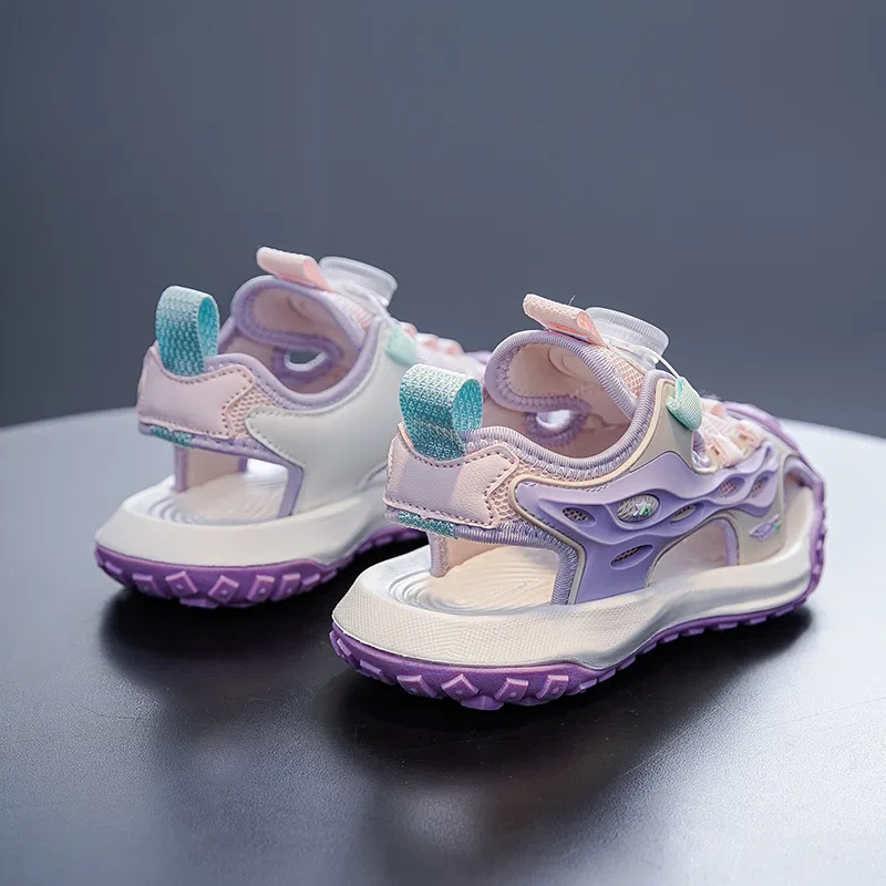 Детские сандалии с закрытым носком, модель 8005 Fairy Pink, SHIBU, Fairy Pink — фото 2