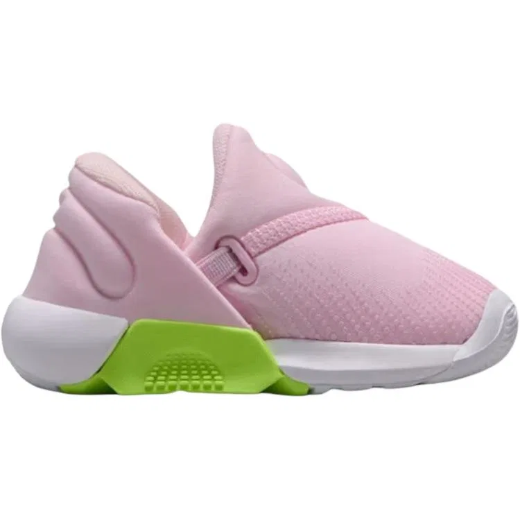 Детские кроссовки для мальчиков Nike Swoosh, Pink Foam/Neon Yellow/Light Neon Yellow/Sail White — фото 3