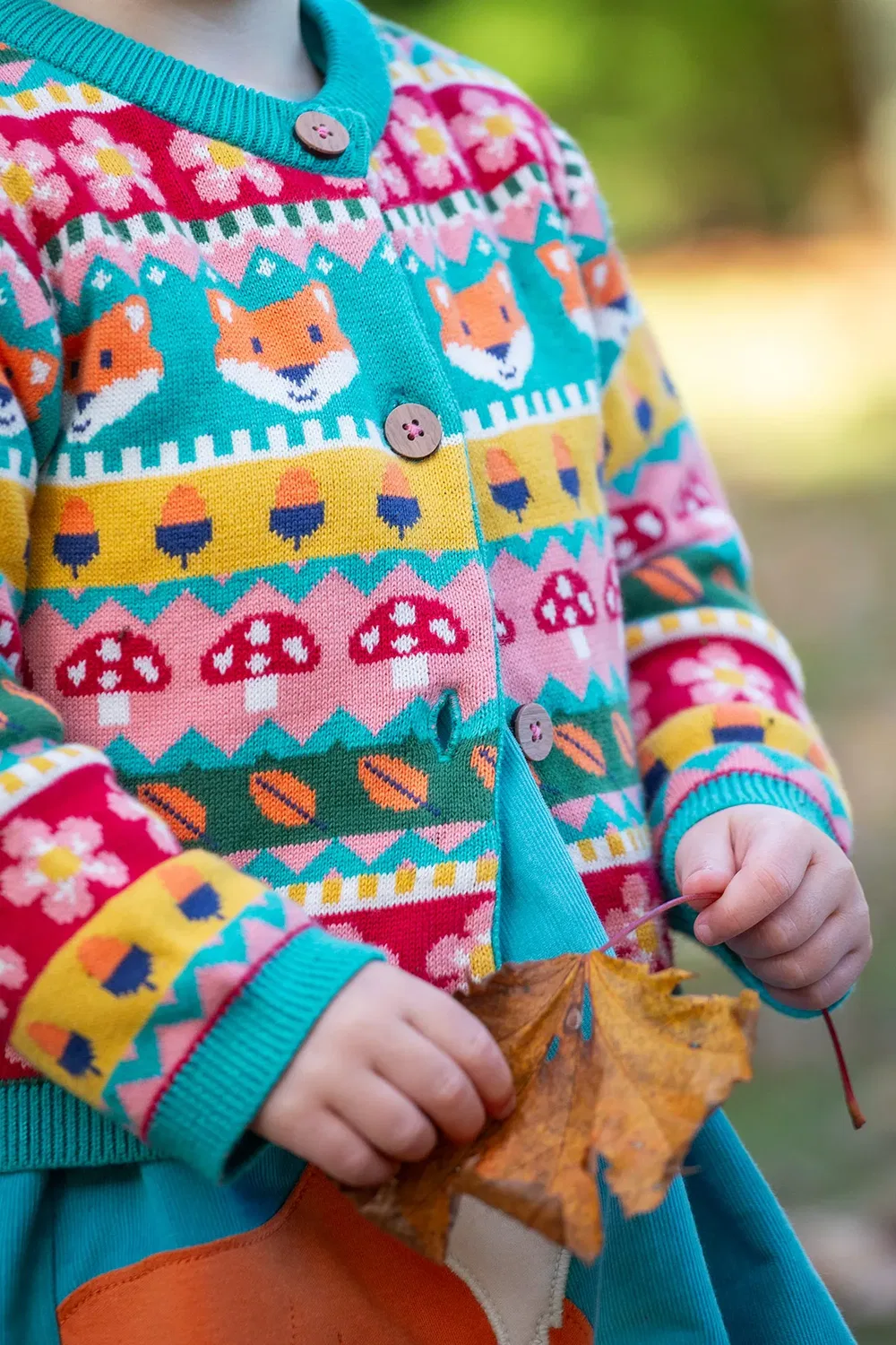 Женский кардиган с жаккардовым узором Robyn Frugi, Multi — фото 3