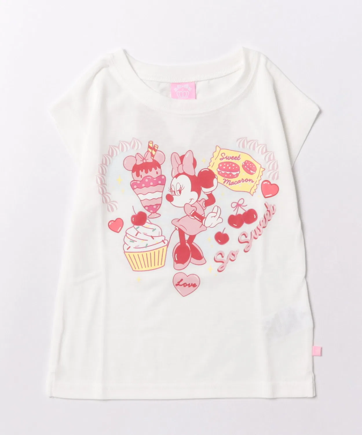 Детская футболка с коротким рукавом с принтом Disney BABYDOLL, Off White