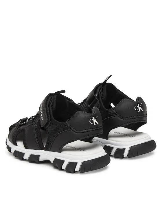Сандалии Velcro Sandal Calvin Klein, черный — фото 3