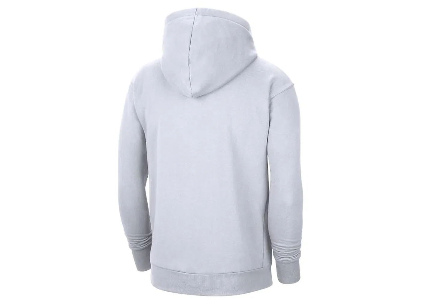 Мужской худи свободного кроя Nike NBA Los Angeles Lakers City Edition Fleece Pullover Loose Fit Hoodie, White — фото 2