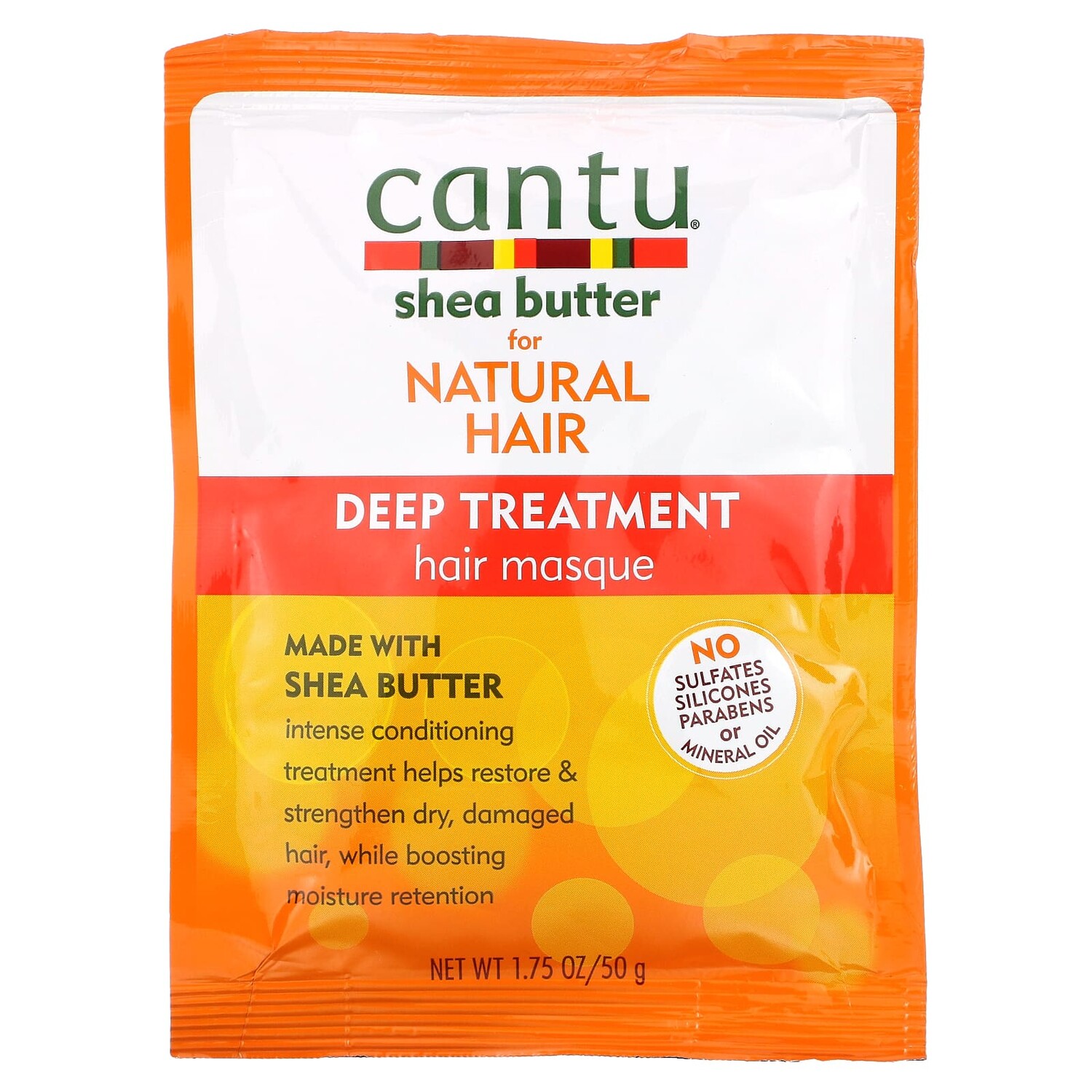 

Маска Cantu для глубокого ухода за волосами, 50 г