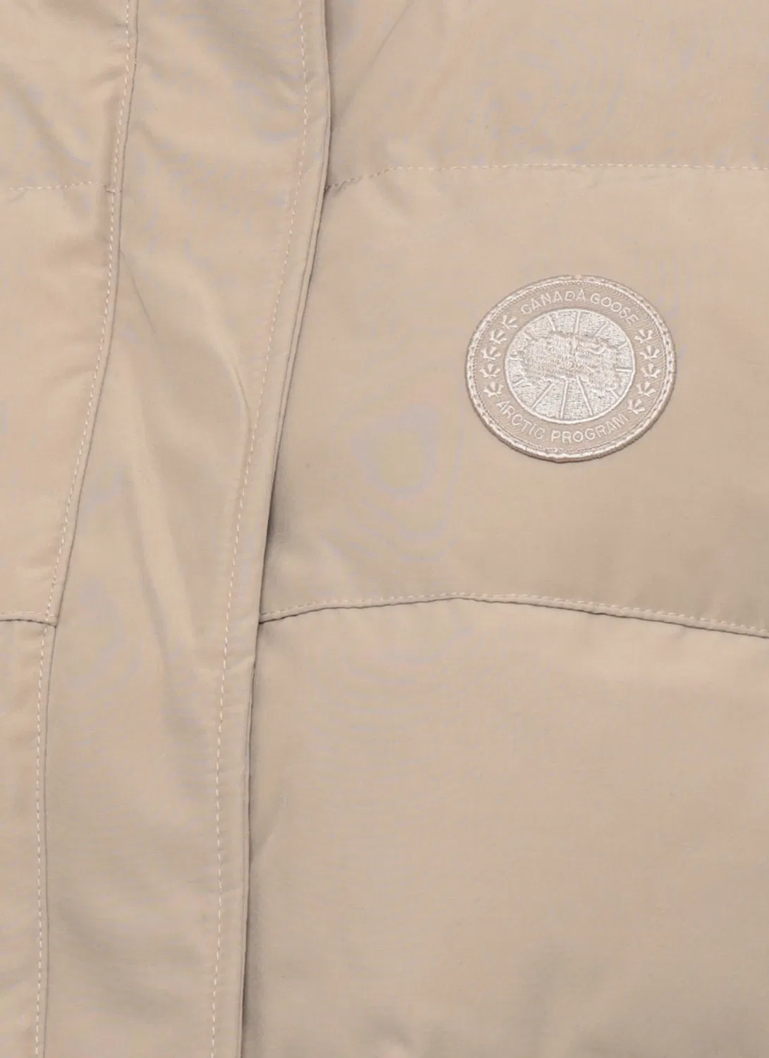 Женский утепленный жилет без рукавов с высоким воротом Canada Goose, Neutrals — фото 4