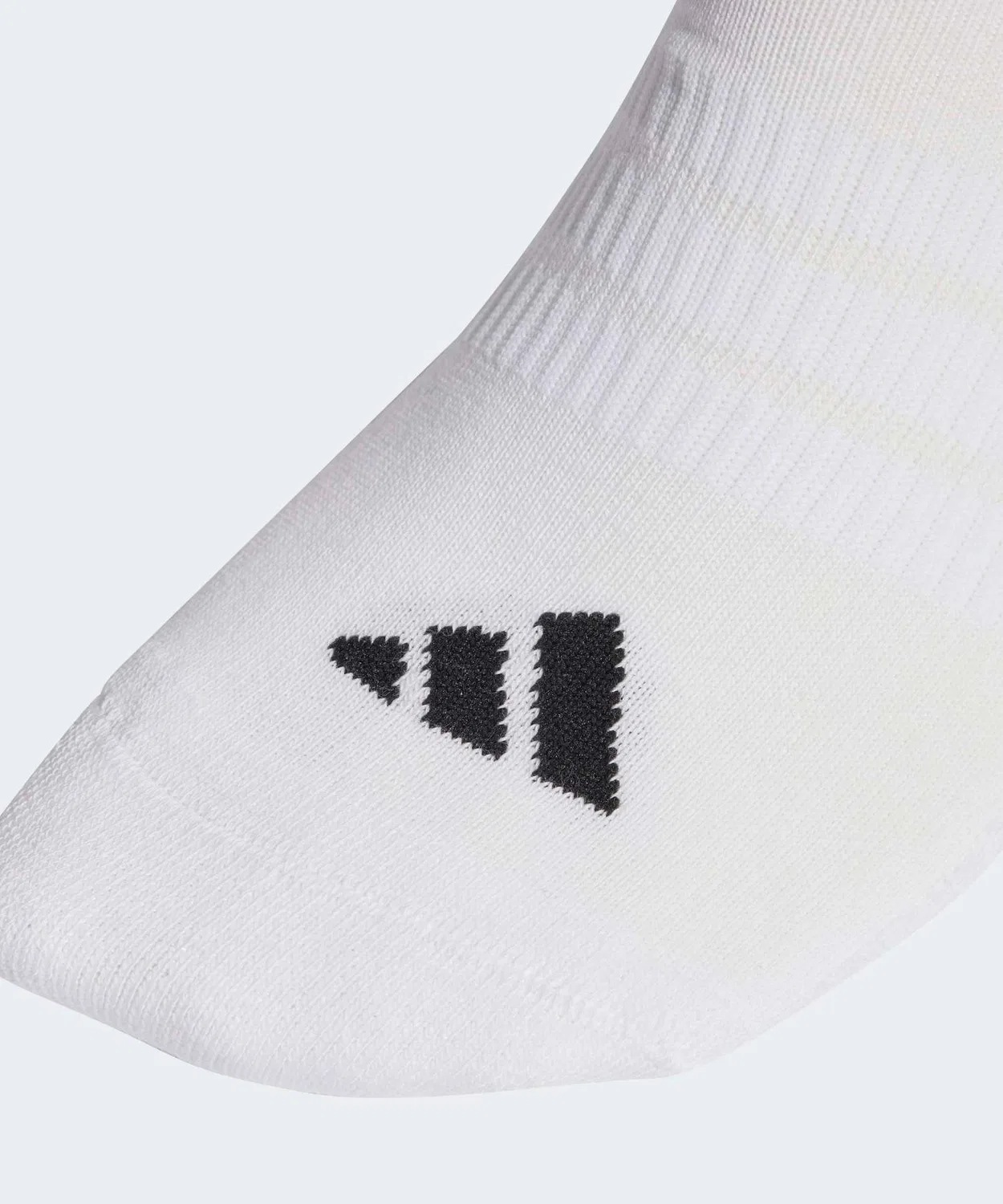 Мужские носки с низким вырезом с принтом Adidas, комплект из 3 пар, белый — фото 3