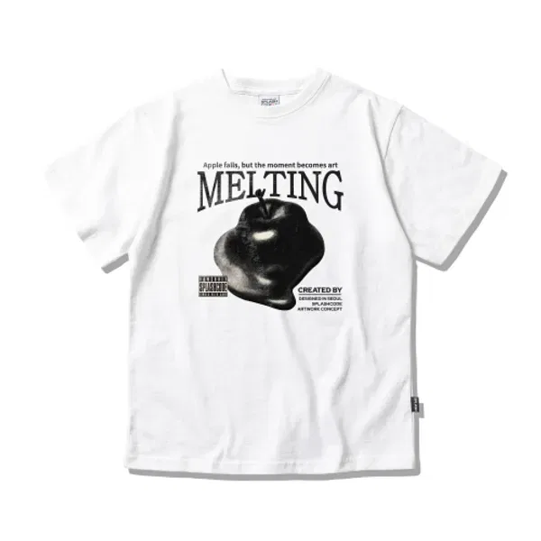 Футболка с коротким рукавом Melting Apple Splashcode Kids, белый