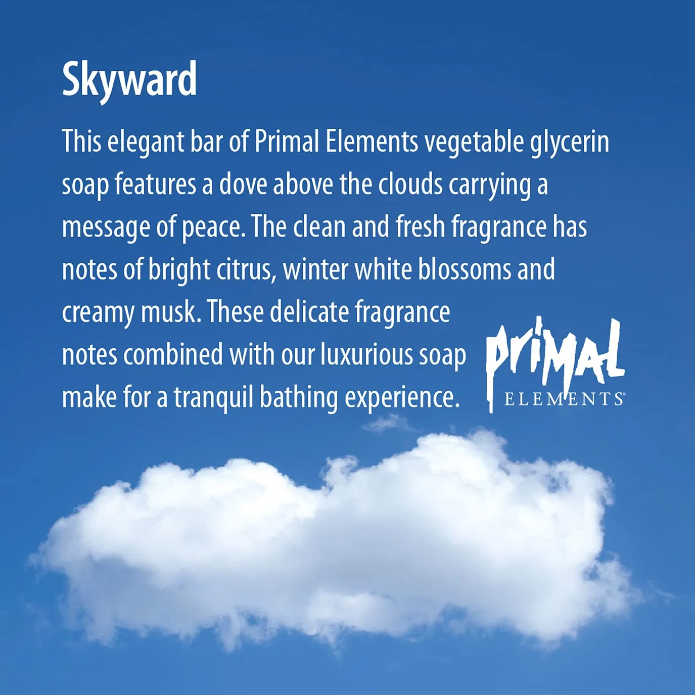 Мыло Skyward, Primal Elements, 2.27 кг, Синий — фото 2
