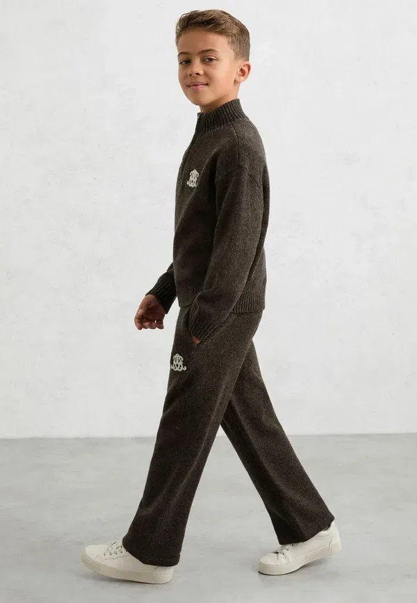 Брюки из шерсти Treningo Reiss, Chocolate Brown, коричневый/шоколадный — фото 3