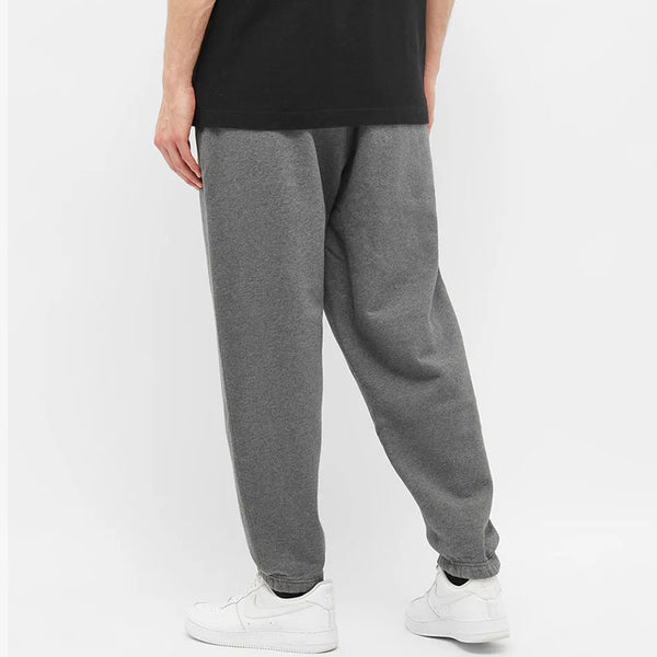 Брюки men's embroidered logo solid color bundle feet sports pants/trousers/joggers gray Nike, серый — фото 4