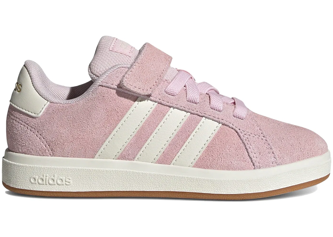 Детские кроссовки Lifestyle Adidas Grand Court 00s, Clear Pink Off White Gum