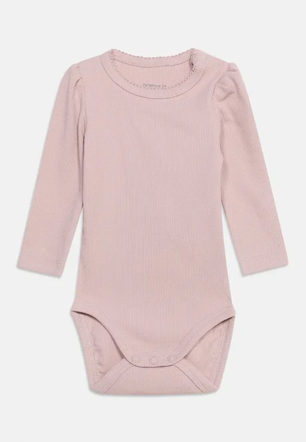 Боди с принтом Nbfnutti 2 pack Name It beige/lilac, сиреневый/бежевый — фото 3